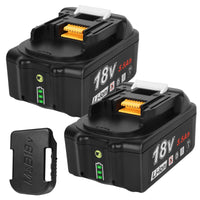 1 x RAW Customer Returns AKKOPOWER 18V 5500mAh Battery Compatible with BL1850 BL1855 BL1860B BL1840 BL1830 BL1835 BL1820B BL1815 18V 5.5Ah Battery with LED Display -2Pack - RRP €69.99