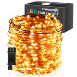 1 x RAW Customer Returns 100M 1000 LED Christmas Lights, Starry Copper Wire String Lights Warm White - 8 String Modes Outdoor Indoor Waterproof IP44 Christmas Decorations for Party, Tree, Home, Garden - RRP €50.99