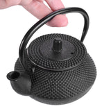 1 x RAW Customer Returns Liseng 300 ml Mini Cast Iron Japanese with Tea Strainer, Stovetop Applicable, for Espresso, Black Tea, Flower Tea, Puer, Strong Tea - RRP €19.74