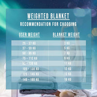 1 x RAW Customer Returns Polar Night weighted blanket for adults 155 x 220 cm, 9 kg - Weighted blanket for deep sleep, heavy blanket, therapy blanket made of 100 microfiber, relaxation blanket Oeko-TEX 100 standard duvet - RRP €69.9