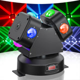 1 x RAW Customer Returns WZYBUTA Moving Head LED 120W Beam Stage Light dmx512 Party Light RGBW Disco Lights Strobe Light for DJ Bars Party Cellar Club Lighting Effects Stage Technology - RRP €201.67