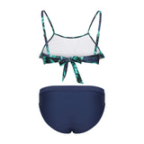 1 x RAW Customer Returns La-V girls bikini emerald B201 size 170 176 - RRP €34.9