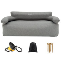 1 x RAW Customer Returns KingCamp Inflatable Sofa Outdoor Camping Air Sofa Camping Sofa with Back Armrest Inflatable Couch Camping for Indoor, Outdoor, Party, Travel, Beach - RRP €151.21