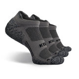 5 x Brand New KOZR 3 Pairs Cushioned Sports Socks for Men and Women, Gray 3., M - RRP €114.0