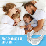 1 x RAW Customer Returns Anti-Snoring Mouthpiece, Effective Snoring Stopper Bite Splint, Night Bite Guard Against Teeth Grinding and Snoring Men Women, 1 Count - RRP €19.01