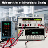 1 x RAW Customer Returns Laboratory power supply, HANMATEK HM310 0-30V 0-10A, adjustable, laboratory power supply DC with 4-digit LED display, stabilized switching power supply, current measuring device, overload and short-circuit proof - RRP €71.8