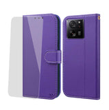 1 x Brand New NP-Caser Case Xiaomi 13T Xiaomi 13T Pro Cell Phone Case Premium PU Leather Card Slot Soft TPU Inner Case Foldable Compatible for Xiaomi 13T Xiaomi 13T Pro Flip Case Black 6.67 inch. Purple - RRP €21.6