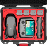 1 x RAW Customer Returns SYMIK P400-A3TL Air 3 case, three-layer waterproof hard case for DJI Air 3 Air 3 Fly More Combo, DJI RC 2 RC-N2 remote control, battery charging station, batteries, landing pad, iPad, drone accessories - RRP €70.58