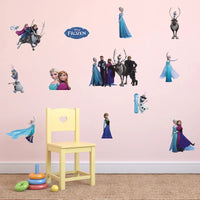 34 x Brand New Frozen wall sticker, Frozen wall decal, bedroom wallpaper wall sticker, wall sticker for children s room, baby room, bedroom wall decoration 20499  - RRP €342.38