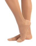 1 x RAW Customer Returns CALZITALY Medical Fine Support Tights with High Graduated Compression Black, Skin Color S, M, L, XL, XXL 140 DEN Made in Italy S, Beige  - RRP €24.0