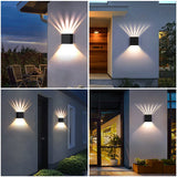 1 x RAW Customer Returns Elitlife Pack of 2 Outdoor Wall Lights Outdoor Wall LED Wall Light Outdoor Wall Lamp Waterproof IP65 Indoor Wall Light Wall Lighting for Hallway Path Porch Bedroom Warm White Black  - RRP €36.99