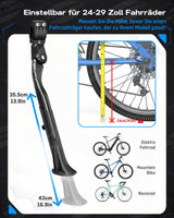 4 x RAW Customer Returns WATSABRO bike stand 24-29 inch Pro , height-adjustable bike stand, increase dotted non-slip rubber feet, maximum load 42 kg, bike stand suitable for city bikes, MTB, VTT, racing bike - RRP €95.92