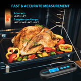 1 x RAW Customer Returns INKBIRD Professional Digital Bluetooth Kitchen Thermometer with 2 Stainless Steel Probes, for Meat IHT-2PB BBQ Grill Oven - RRP €36.99