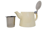 1 x RAW Customer Returns McEntee s Cara Ceramic Teapot 510ml 1-2 Cups with Removable Stainless Steel Infuser - RRP €18.74