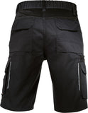 1 x RAW Customer Returns Uvex Tune-Up Work Trousers Men Short - Shorts for Work - Black - Size 36W Label Size- 54 - RRP €54.99