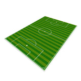 1 x RAW Customer Returns TYKTZXY Football Pitch Carpet, Funs Home Decor Play Mat for Boys Girls Sports Theme Room Green 140 200cm - RRP €72.99