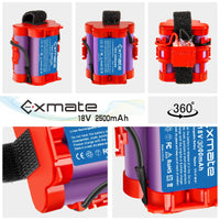 1 x RAW Customer Returns Exmate 18V 3000mAh Lithium Battery Compatible with Gardena Robotic Lawnmower R38Li, R40Li, R45Li, R50Li, R70Li, R75Li, R80Li, 124562, Flymo 1200R, Husqvarna Automower 105, 305 308 308X - RRP €27.77