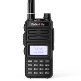 1 x RAW Customer Returns Radioddity GA-5E 5W Long Range Handheld Radio 144-146 430-440Mhz Amateur Radio Walkie Talkie Rechargeable with Display SYNC for Outdoor Activities Camping, License Required - RRP €34.99