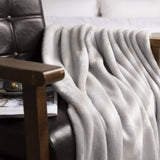 6 x Brand New VOTOWN HOME Cuddly Blanket Fluffy Blanket, Warm Soft Fleece for Sofa Bed Couch, Oeko-Tex Certified Cuddly Blanket XXL, 220x240 cm Gray - RRP €149.94