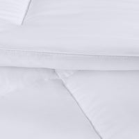 1 x RAW Customer Returns Utopia Bedding duvet 200x200 cm, microfiber all-year-round duvet with corner loops, quilt with hollow fiber filling 200 GSM white  - RRP €26.49