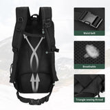 1 x RAW Customer Returns VINBAGGE Hiking Backpack Military Men Women Waterproof Tactical Backpacks 30L Black Backpack Trekking Backpack Boys for Camping Travel Outdoor Bundeswehr Survival - RRP €40.99