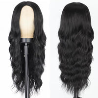 1 x RAW Customer Returns PORSMEER Wigs Women s Long Black Curly Wavy Wigs Synthetic Heat Resistant Natural Hair for Women Everyday Cosplay Costume Party Halloween Carnival Black Wigs 26 inches - RRP €23.98