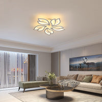 1 x RAW Customer Returns Comely Dimmable LED Ceiling Light, 45W 4200LM Creative Petals Design Modern Ceiling Lamp with Remote Control, Acrylic Ceiling Light Fixture for Living Room, Bedroom, Dining Room, Kitchen - RRP €68.99