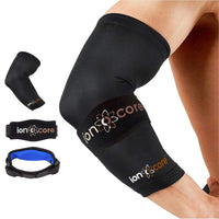 1 x RAW Customer Returns ionocore Elbow Epicondylitis Brace - Advanced Gym Elbow Support - Elbow Brace for Tendinitis - Elbow Brace Recovery - Elbow Brace for Tendinitis for Padel, Tennis Player, Bodybuilding and Golfer - RRP €15.19