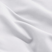 1 x RAW Customer Returns WAVVE bed linen 200x200 3-piece white - duvet cover 200 x 200 set with pillowcases 80x80 cm, bed linen sets 2x2m made of microfiber with zipper, soft and non-iron, white - RRP €24.19