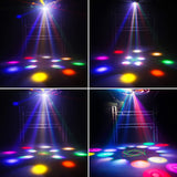 1 x RAW Customer Returns WZYBUTA Moving Head 150W LED Stage Light RGBW Beam Strobe Light dmx512 Disco light for DJ Bar Party Club Christmas Lighting - RRP €218.99