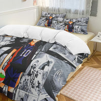 1 x Brand New SK-PBB Bed Linen 3D Anime Duvet Cover Set 100 Polyester Fiber Bedding Set Microfibre Duvet Cover with Zip, Gifts for Children Haikyuu6.200 x 200 cm 80 x 80  - RRP €20.4