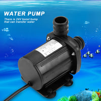 1 x RAW Customer Returns Water Pump DC 24V Brushless Submersible Water Pump, JT-1000A-24 2000L H Water Pump for Aquarium, Fountain, Fish Tank, Garden - RRP €53.41