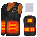 1 x RAW Customer Returns HATMIG Heated Vest for Men Women, Fleece Vest, USB Intelligent 3 Temperature Optional, Electric Heating Vest No Battery , Black - RRP €34.87