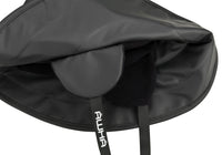 1 x RAW Customer Returns AWHA S dwester rain hat black unisex - waterproof hat with wide brim and ear flaps - RRP €20.16