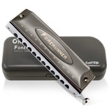 1 x RAW Customer Returns East Top Chromatic Harmonica Key of C 12-Hole 48 Tones Professional Harmonica for Professional Players, Beginners, Students, Adults, as a Best Gift - RRP €47.59