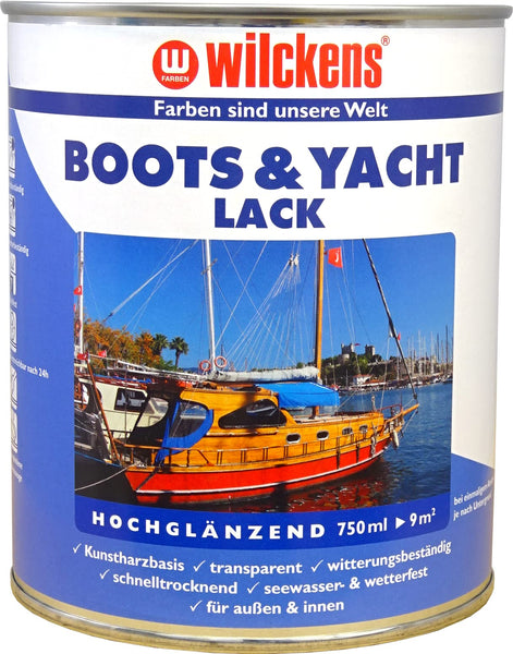 3 x RAW Customer Returns Wilckens Boots Yacht varnish 750 ml boat varnish varnish synthetic resin clear varnish yacht varnish synthetic resin varnish - RRP €46.11