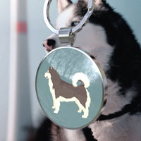 1 x Brand New DISONTAG QR Code Dog Tag ID 41 Dog Breeds Personalized Social Online Page-Free Online Pet Profile-Modifiable-Privacy Control-No APP Required - RRP €16.8