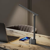 1 x RAW Customer Returns Honeywell Desk Lamp with USB Charging Port - Dimmable Bedside Lamp for Home and Office, Portable Folding Small Table Lamp for Adults Reading and Working, HWT-H01 - RRP €49.99