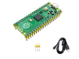 1 x RAW Customer Returns IBest for Raspberry Pi Pico RP2040 Microcontroller Board with Pre-Soldered Header Flexible Mini Board Based on Raspberry Pi RP2040 Chip,Dual-core Arm Cortex M0 Processor,Support C C Python - RRP €14.11