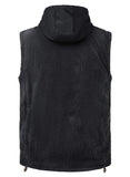 3 x Brand New MeiLayM Men s Quilted Vest with Hood Winter Vest Windproof Outdoor Thick Leisure Bodywarmer Gilet Sleeveless Jacket Sports Hood - RRP €161.97