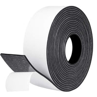 1 x RAW Customer Returns fowong foam rubber self-adhesive sealing tape 50 mm W x 3 mm D x 5 M L foam tape window door seal ceramic hob for collision seal sound insulation total length - RRP €20.29