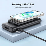 1 x RAW Customer Returns SwanScout Magnetic Charging Station for iPhone 16, 10000mAh Foldable Portable Charger for iPhone 15 14 13 12, 3 in 1 Wireless Charger for Apple Watch 10 9 8 7 6 5, SwanScout 301M - RRP €39.99