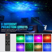 1 x RAW Customer Returns Dienmern Astronaut Galaxy Projector Night Light Starry Sky, Astronaut Star Projector with Nebula, Timer and Remote Control, Starry Lamp for Bedroom and Ceiling Projector - RRP €27.99