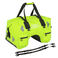 1 x RAW Customer Returns WILD HEART Waterproof Motorcycle Tail Bag 70L with Rope Strap and Inner Pocket Made of Waterproof 500D PVC for Travel, Motorcycle etc. Bright Green  - RRP €99.83