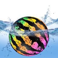 1 x Brand New 22 cm beach ball watermelon, inflatable water balls, beach ball swimming ball, underwater ball, swimming pool party ball for summer outdoor activities, water games, swimming pool beach party pink  - RRP €36.0