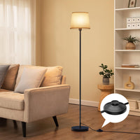 1 x RAW Customer Returns GPATIO Floor Lamp with Remote Control, Floor Lamp with 11 Color Changes, Continuous Brightness, Floor Lamp with Dimmable Bulb for Living Room, Bedroom, Office - RRP €65.99