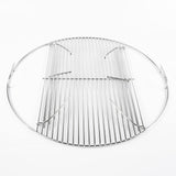 1 x RAW Customer Returns LOKHING 54.6 cm grill grate round, foldable for Weber 57 cm charcoal grills, for Weber 22.5 inch charcoal grills One-Touch, Performer, Bar-B-Kettle and Master-Touch grill grate replacement 7436 Weber - RRP €34.64