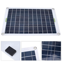 1 x RAW Customer Returns 50W Portable Solar Charger, 50W Solar Water Pump Kit Panel 800L h 12V Low Noise Solar Pond Pump for Home Outdoor Solar Generator for Camping Garden - RRP €39.62