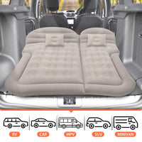 1 x RAW Customer Returns Car Air Mattress SUV Inflatable Mattress with Pump MPV Air Bed Camping Car Cushion Thicker Back Seat Air Mattress with Two Pillows For Camping Travel Backyard Beach - RRP €60.49