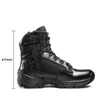 1 x RAW Customer Returns NORTIV 8 Men s Security Tactical Boots Boot Zipper Military Combat Boots Spring Boots BLACK Desert Size 42EU 9US - RRP €62.99